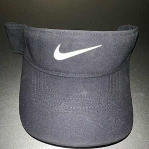 Nike Dark Visor with White Logo